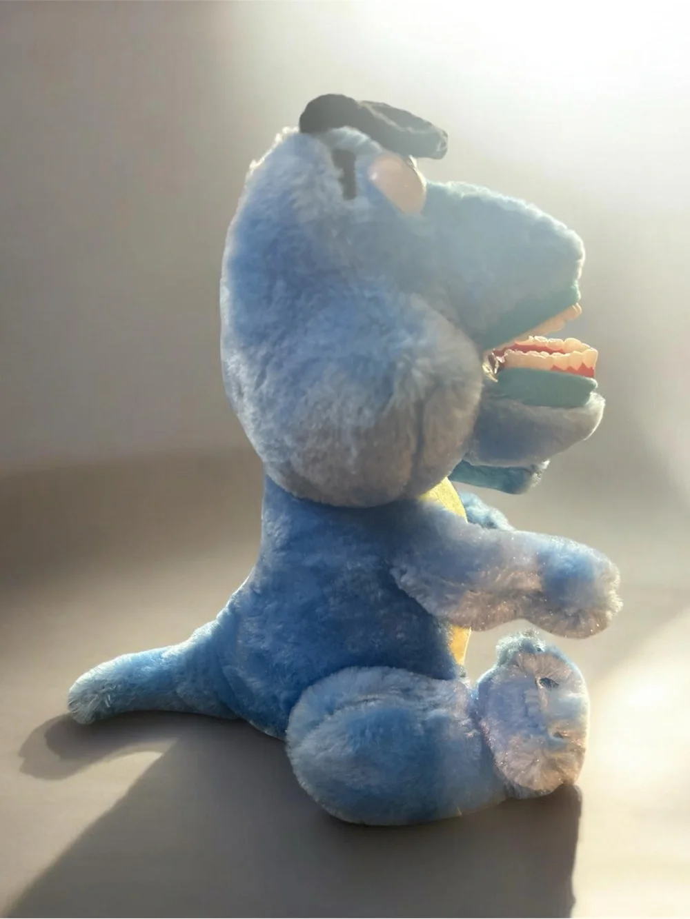 SmileMakers Rex The Dinosaur Dental Plush Puppet Teaching Aid Missing Brush